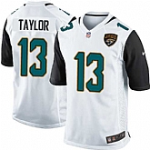 Nike Men & Women & Youth Jaguars #13 Taylor White Team Color Game Jersey,baseball caps,new era cap wholesale,wholesale hats